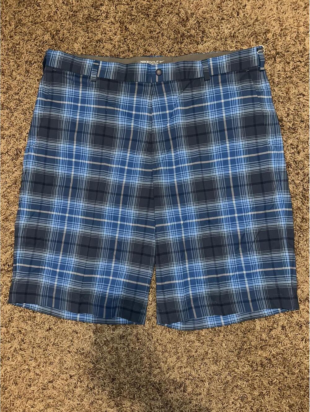Nike Golf Tech Plaid Men's Dri-Fit Shorts